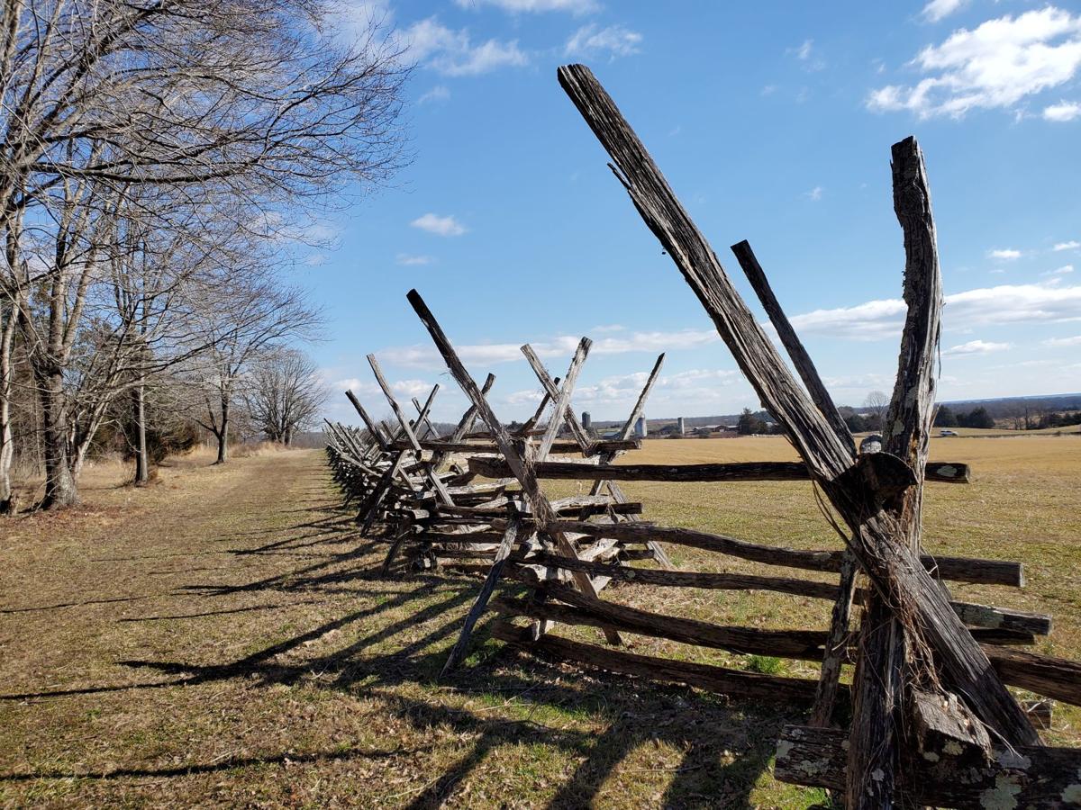 Cedar Mountain battlefield road winter (copy)