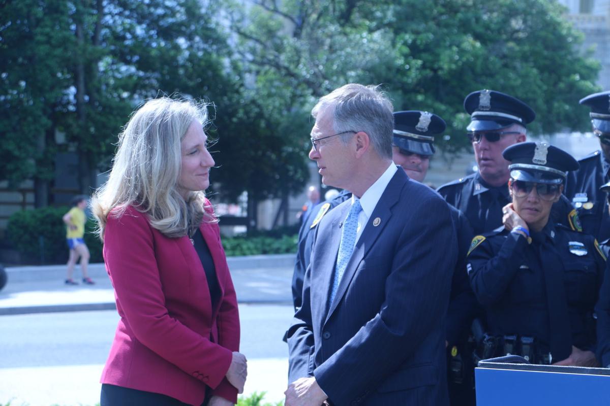 Reps. Abigail Spanberger and Brian Babin