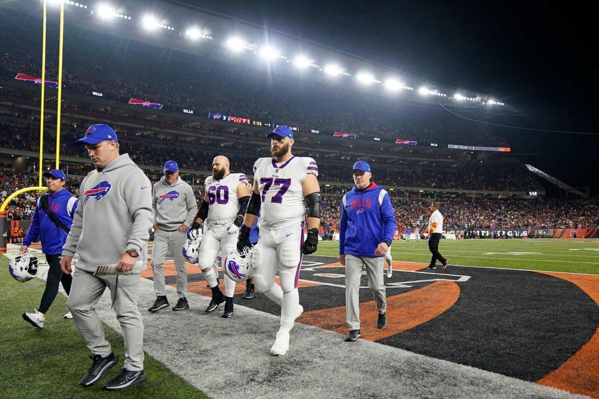 Bills' Hamlin in critical condition after collapse on field, game vs.  Bengals called off indefinitely