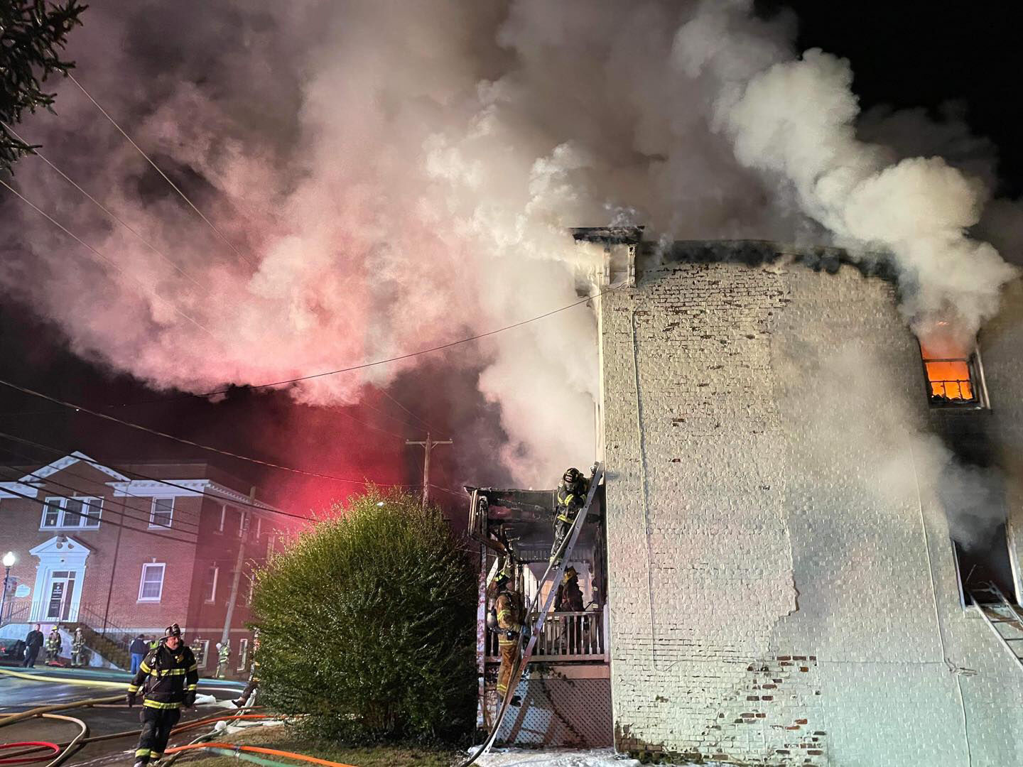 Half of duplex gutted in early morning fire in downtown Culpeper