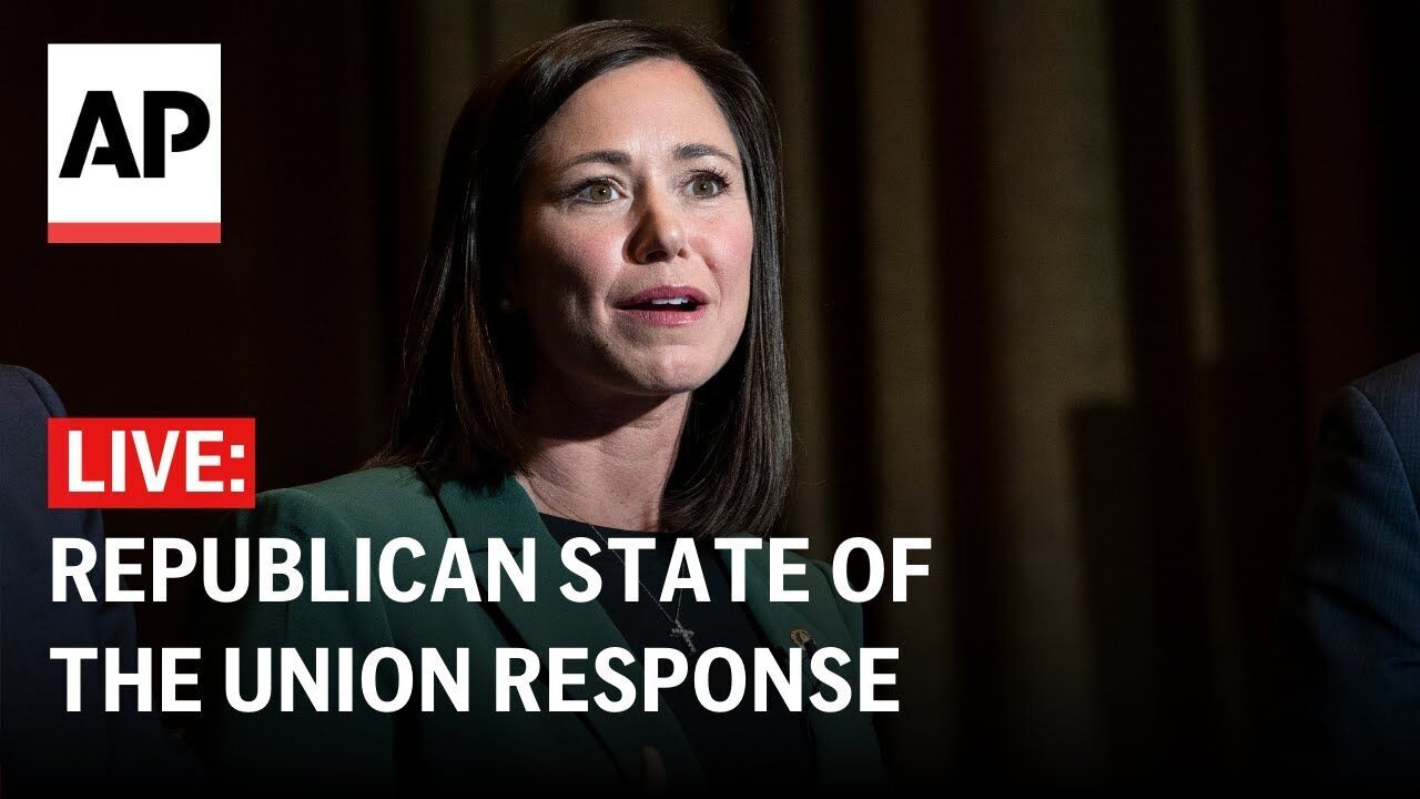 LIVE Katie Britt delivers Republican State of the Union response