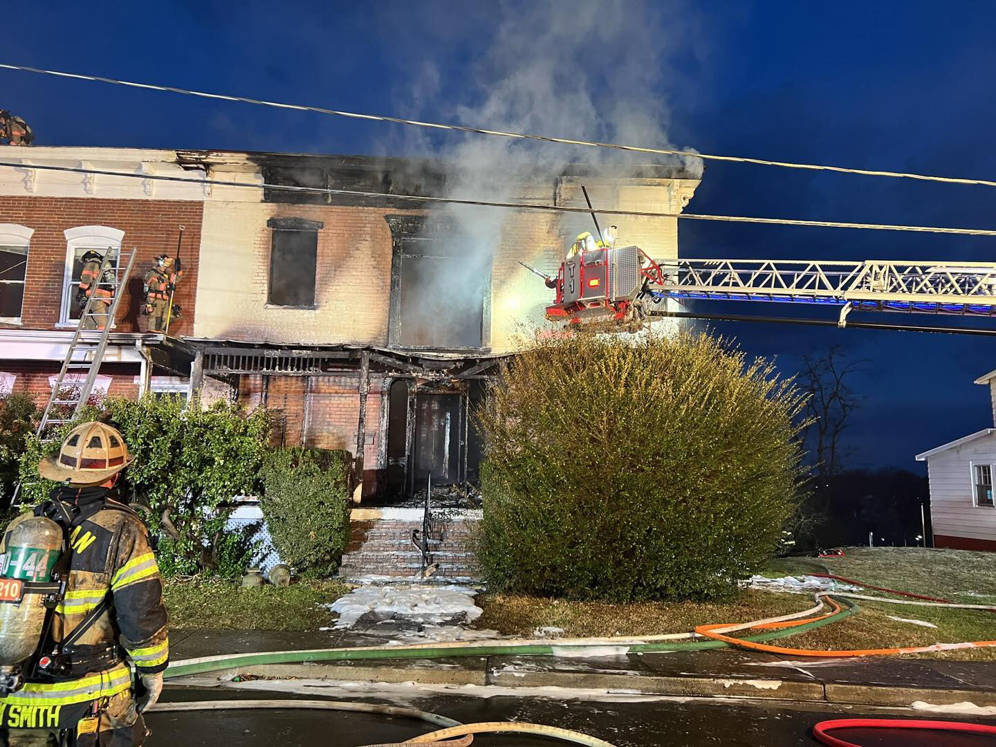 Half of duplex gutted in early morning fire in downtown Culpeper