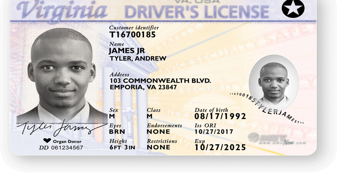 Check point New Virginia driver's licenses will be needed