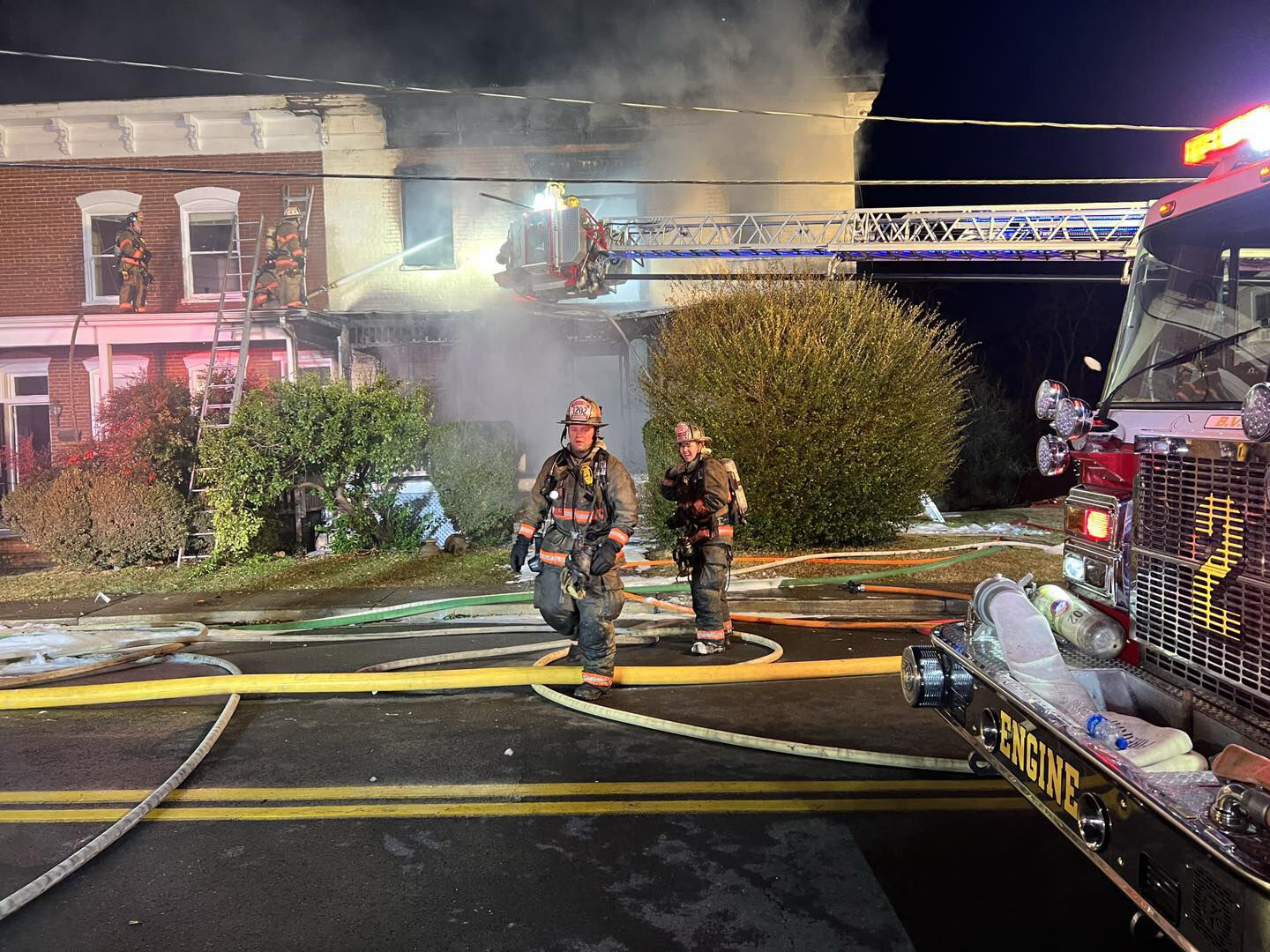 Half of duplex gutted in early morning fire in downtown Culpeper