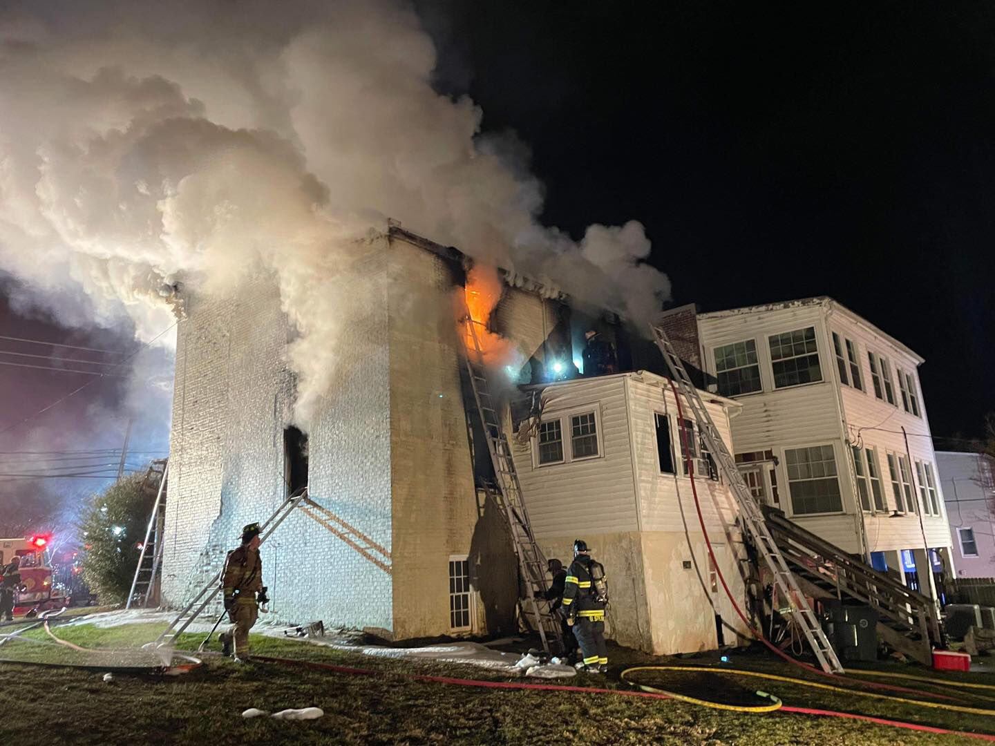 Half of duplex gutted in early morning fire in downtown Culpeper