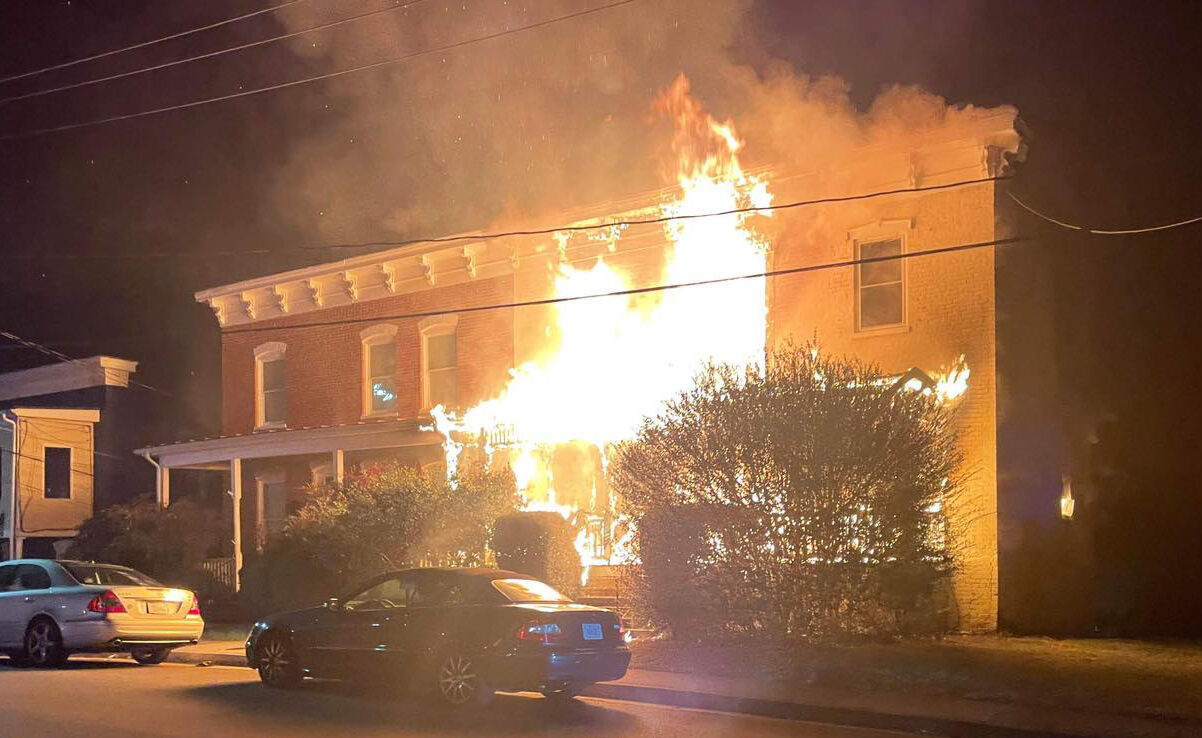 Half of duplex gutted in early morning fire in downtown Culpeper