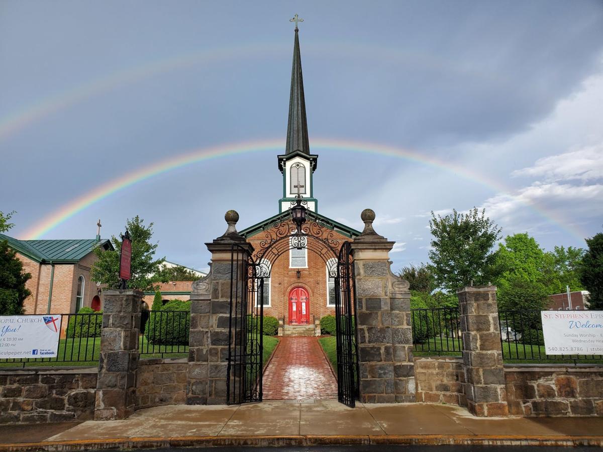 St. Stephen's Episcopal Culpeper rainbow