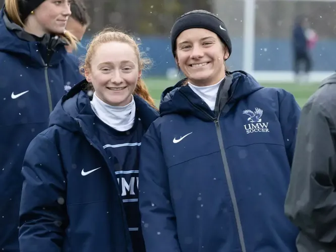 UMW Women's Soccer's Maci Landel and Naomi Knight to Play for Richmond Ivy