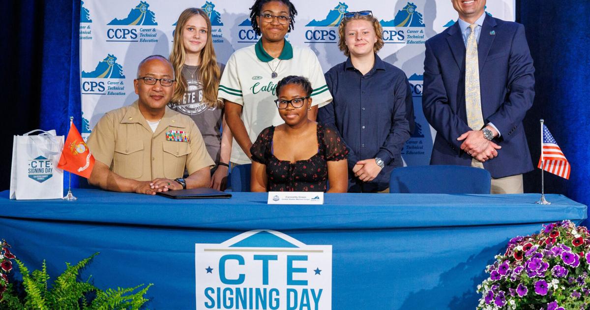 Enrolled, enlisted, employed: Culpeper schools host CTEC Signing Day