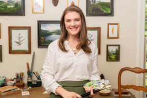 Local artist features beloved women in new display