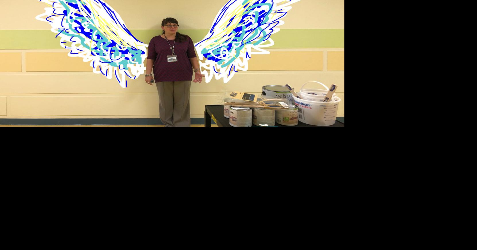 Taking flight: Local artist creates 'selfie wings' for schools' alternative
