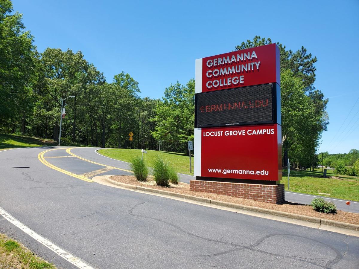 Germanna sign Locust Grove
