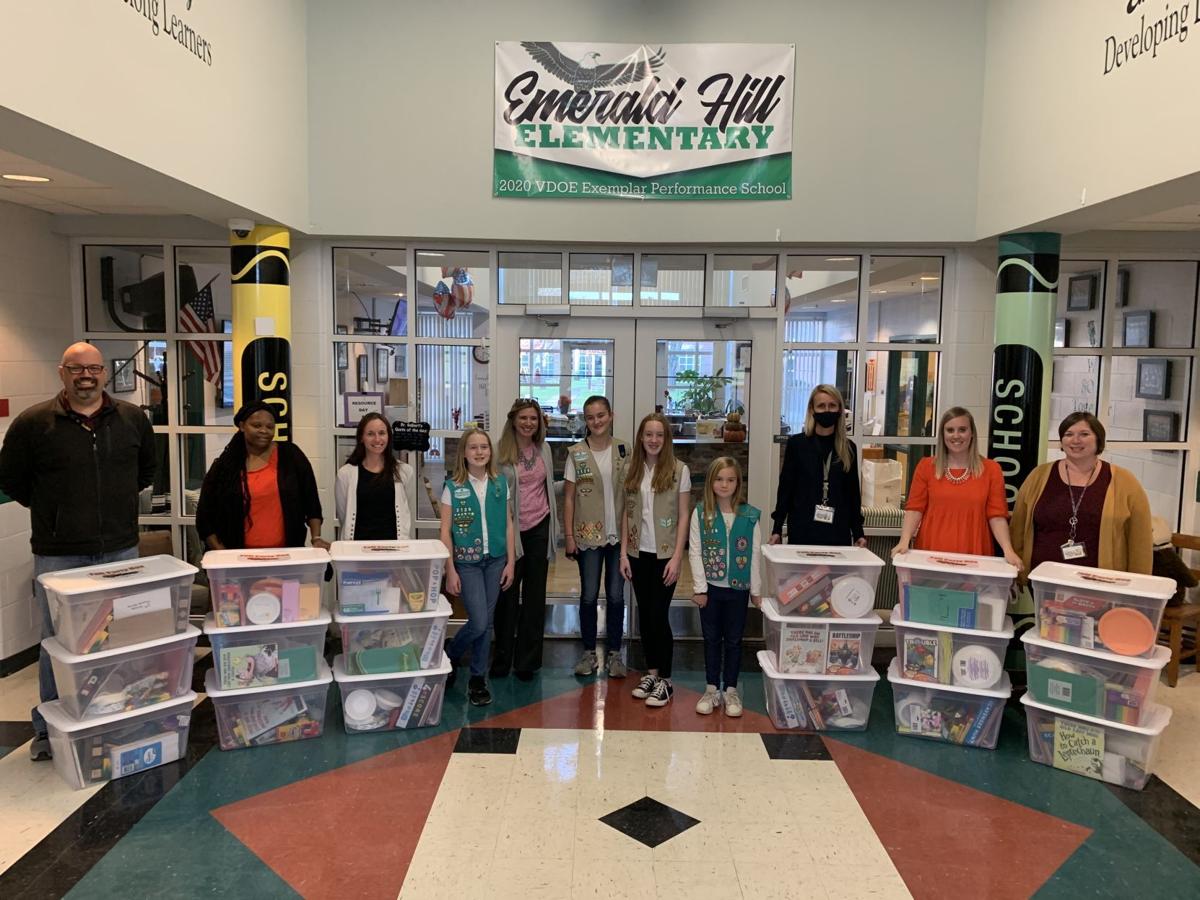 CMS Girl Scout group shot