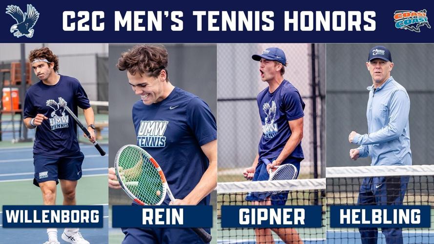 Willenborg, Rein, Gipner, Helbling Gain Top Honors on 2026 All-C2C Men's Tennis Team