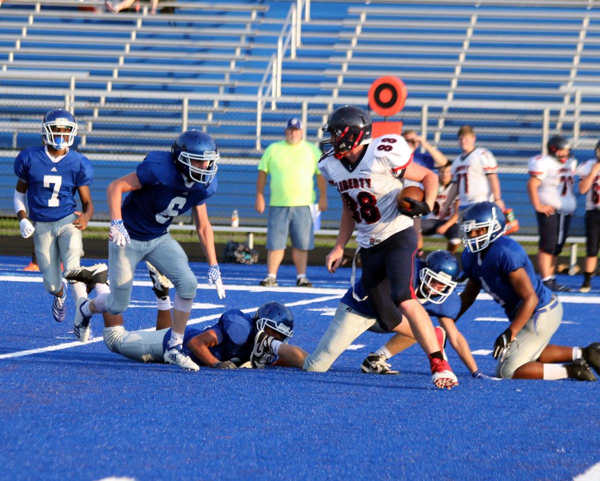High School J V Football Liberty Gets Thrashed By Courtland