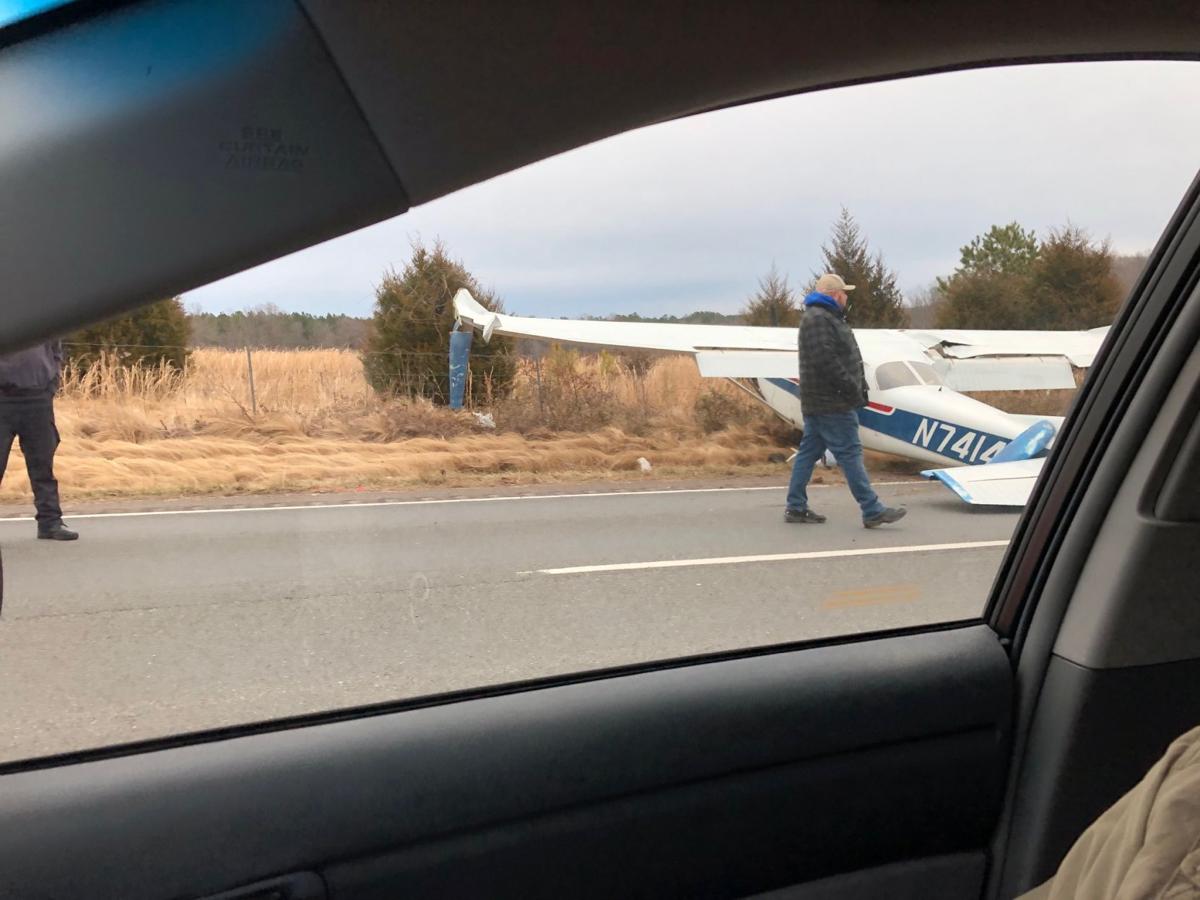 Pilot Makes Emergency Landing Of Single Engine Plane On Route 3 In