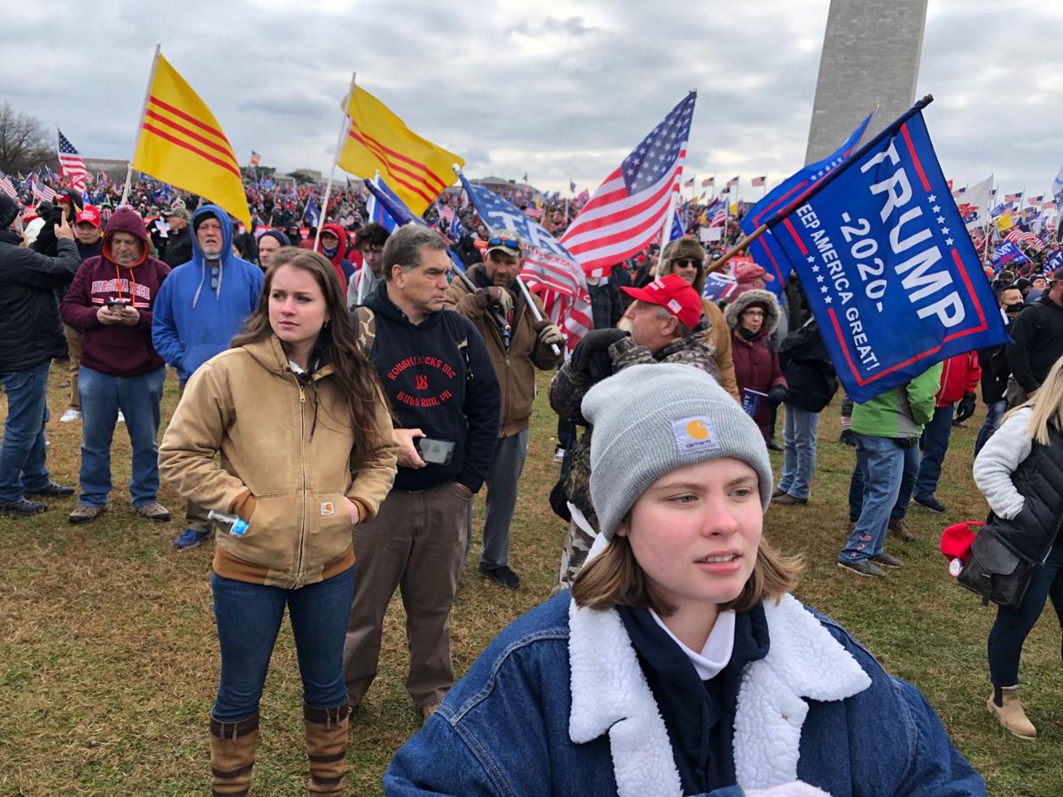 Virginians at Save America Rally