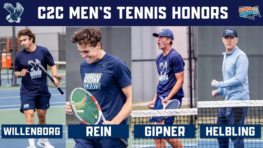 Willenborg, Rein, Gipner, Helbling Gain Top Honors on 2026 All-C2C Men's Tennis Team