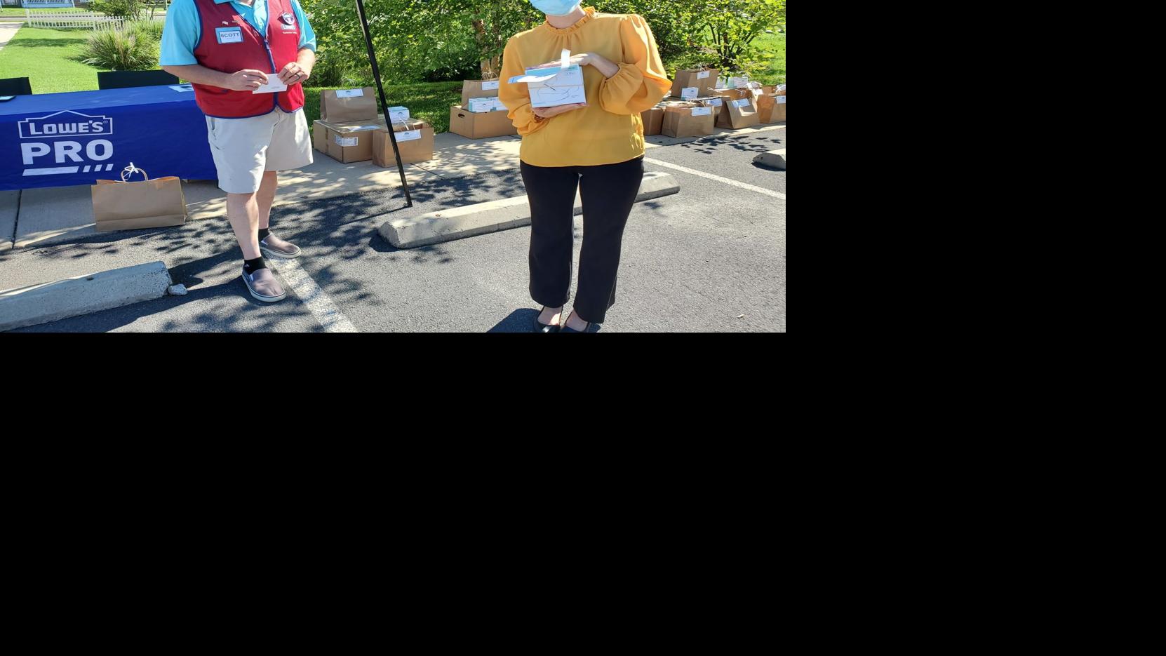 Thousands Of Kn 95 Masks Donated To Culpeper By Lowes With Chamber Of Commerce Help Latest News Starexponent Com