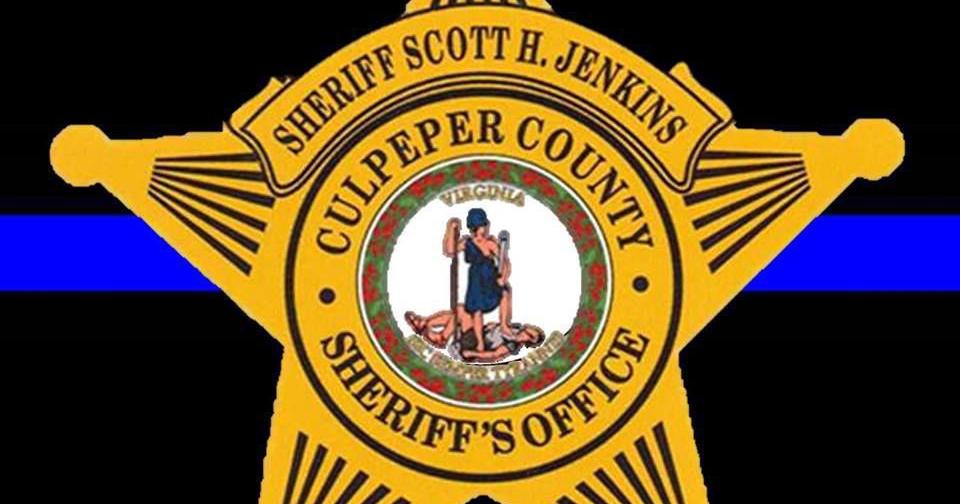 Culpeper Sheriff's Office Arrest Report, Mar. 410, 2020