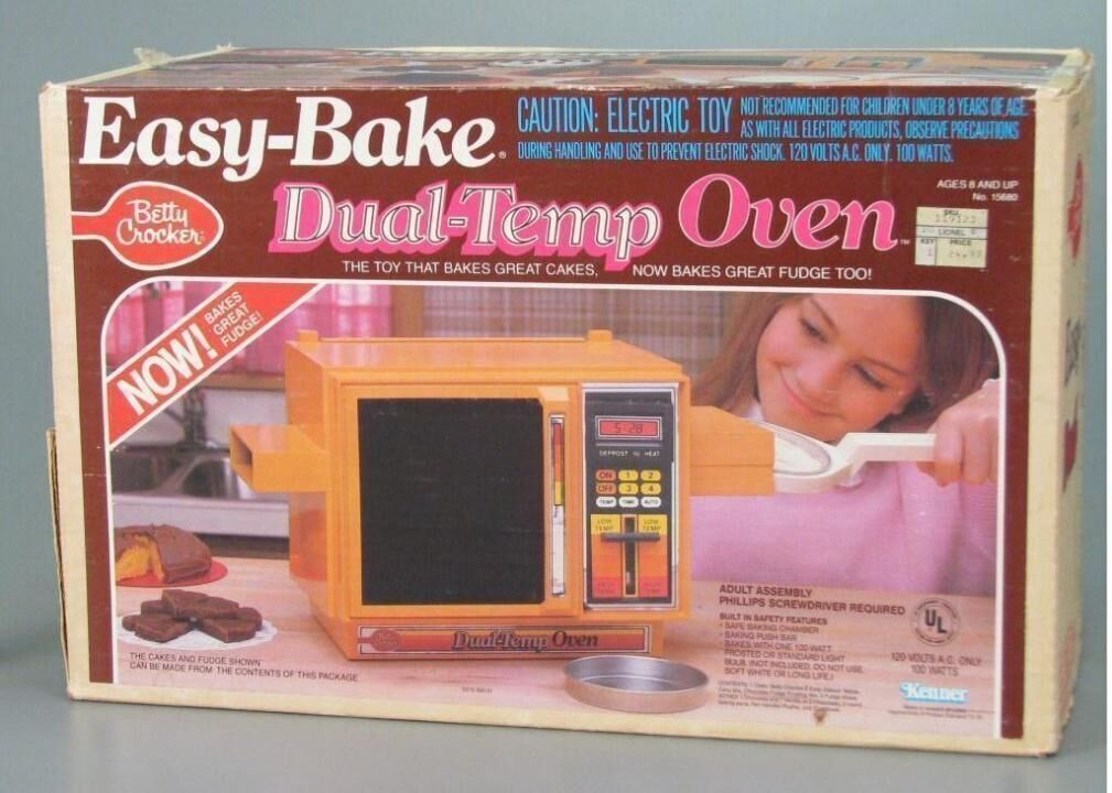 Betty Crocker Kenner Easy-bake Mini-wave Oven Vintage 1978 