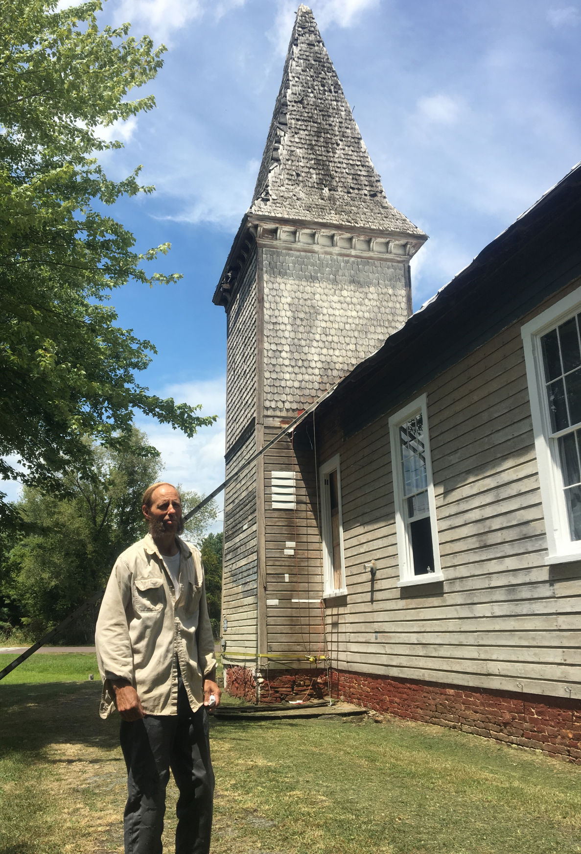 Fixing Fleetwood One Man S Mission To Restore Iconic Church In Brandy Station Latest News Starexponent Com