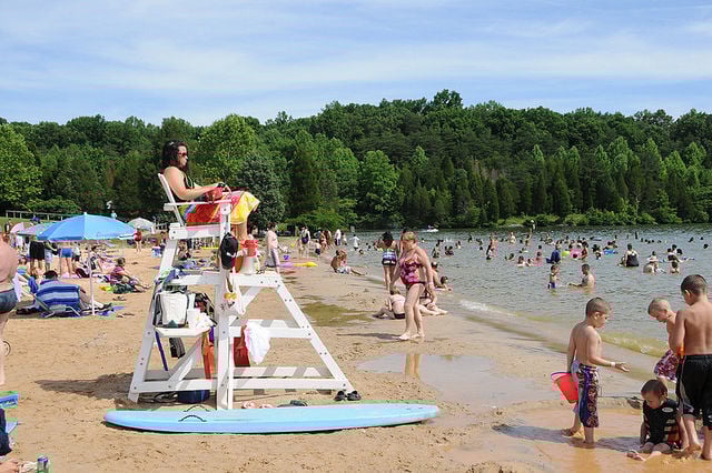 Lake Anna beach swimmers