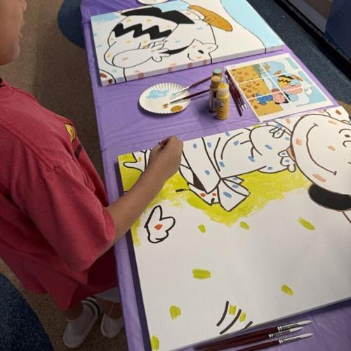 Snoopy Brings Art, Joy and Kindness to Children Across Novant Health