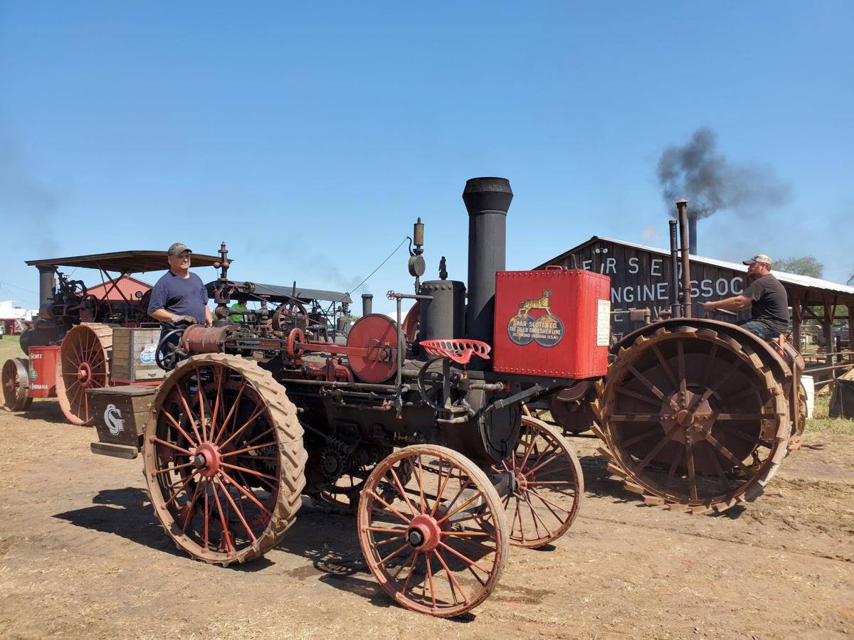 Century Old Machines Power Somerset S Steam Gas Pasture Party