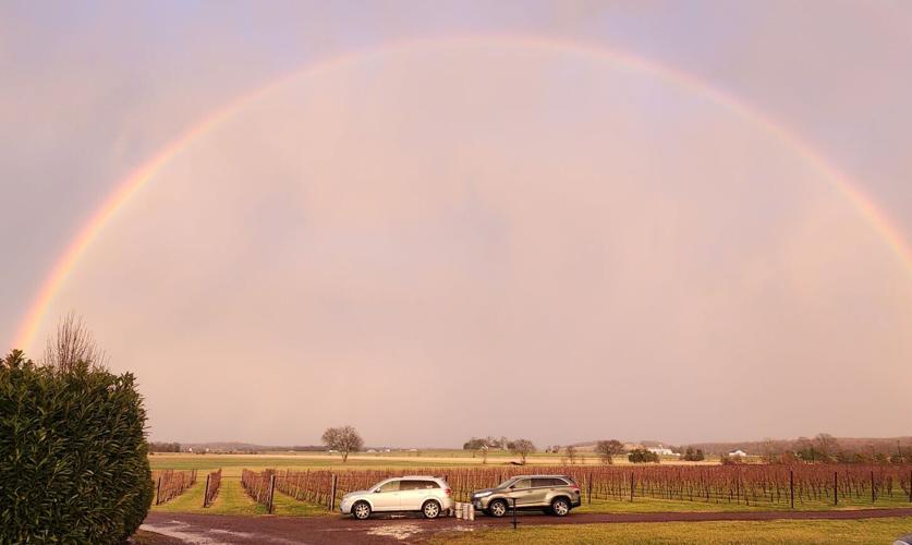 Old House rainbow NYE