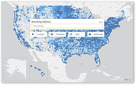 State Office on Broadband: check FCC maps for internet coverage accuracy