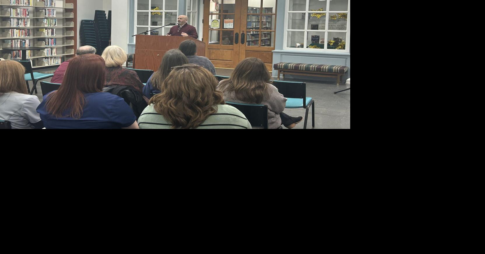 Library hosts first Books & Authors of 2026 featuring W.D. McComb