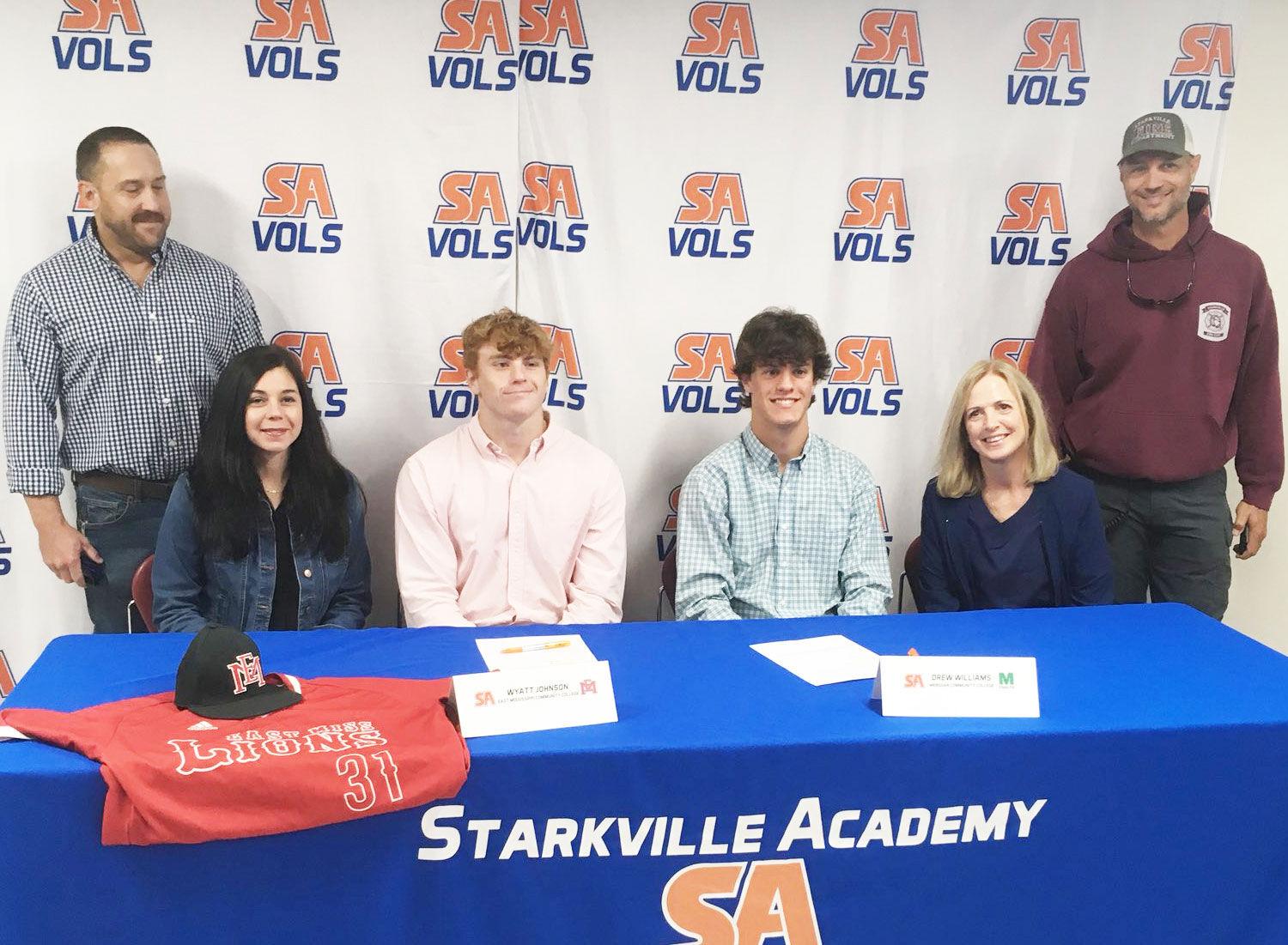 Starkville Academy #39 s Johnson Williams sign baseball scholarships