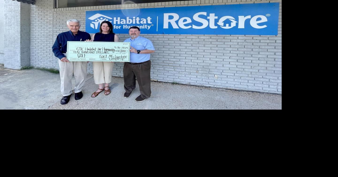 Starkville Habitat for Humanity receives 10k sponsorship from local(01)