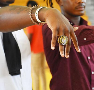 Hard work rewarded Jackets receive football state championship rings