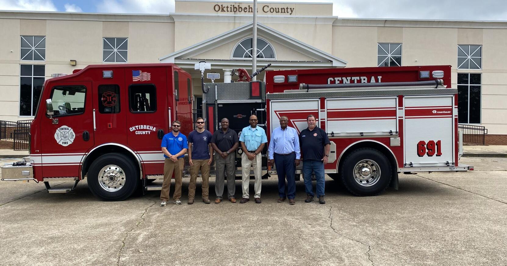 New fire truck unveiled for Central Oktibbeha FD - Vimarsana News