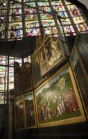 Belgium shows restored masterpiece but stolen panel rankles