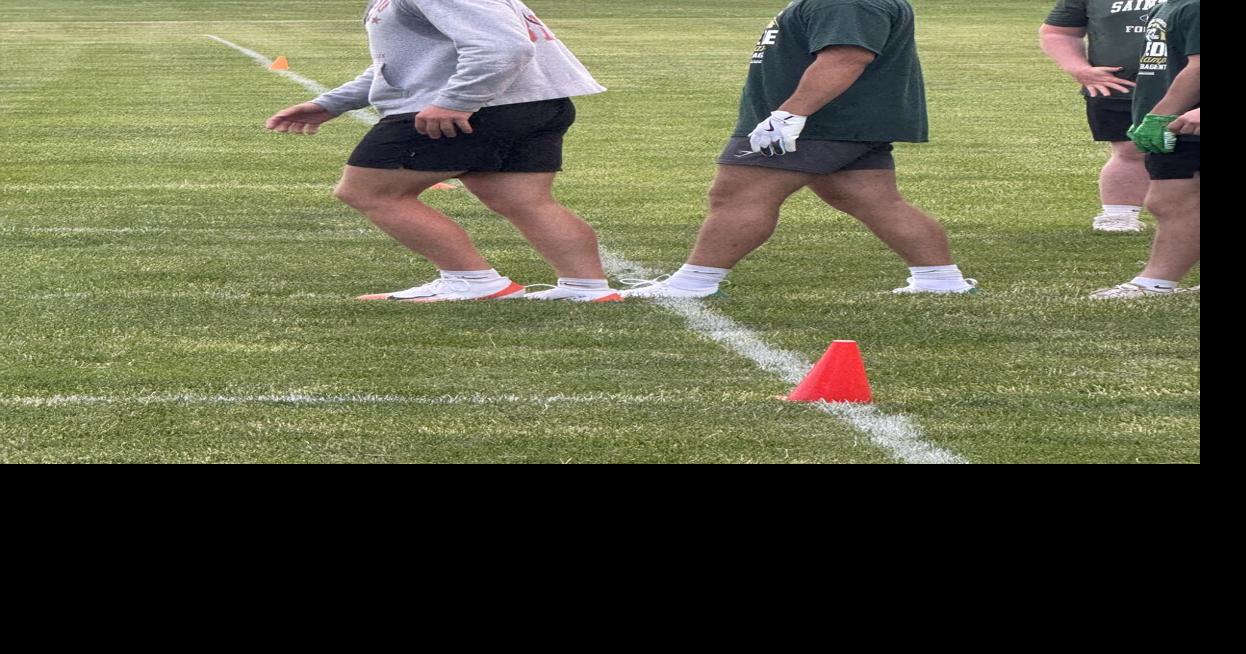 Tyson Bagent engages with St. Bede football campers | 103.9 WLPO ...