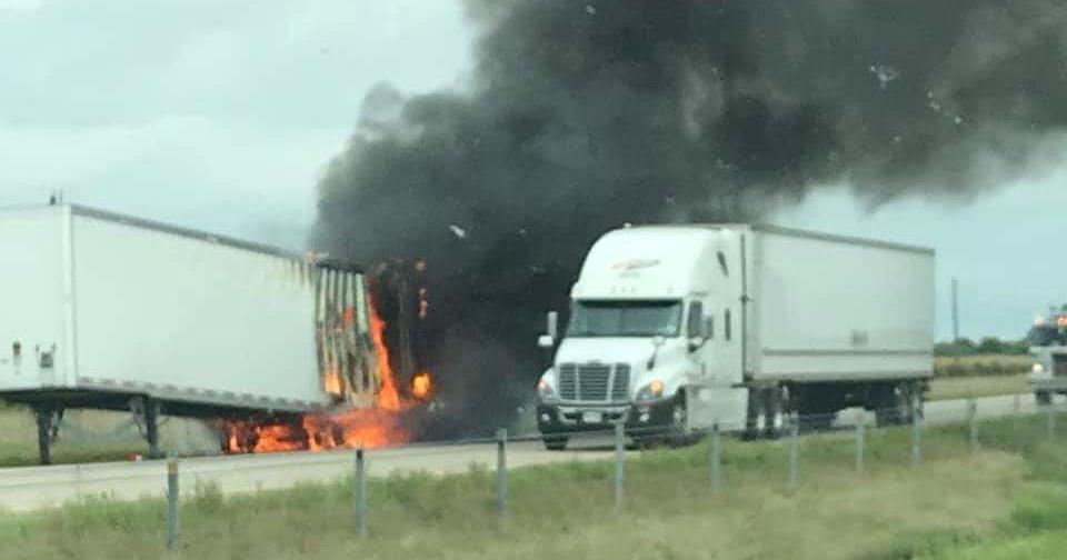 Semi Fire Snarls Interstate 80 Traffic Near Ottawa | 103.9 WLPO ...
