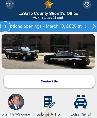 La Salle County Sheriff's Office Rolls Out New Phone App | 103.9 WLPO ...