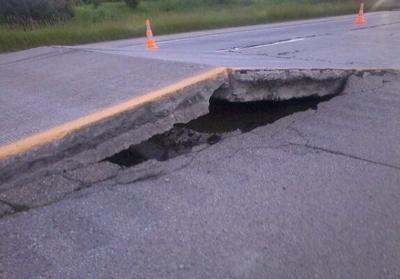 IDOT Warns Of Pavement Buckling Due To Heat, Humidity, And Rain | 103.9 ...
