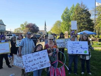 We Need Peace Rally At Streator City Park