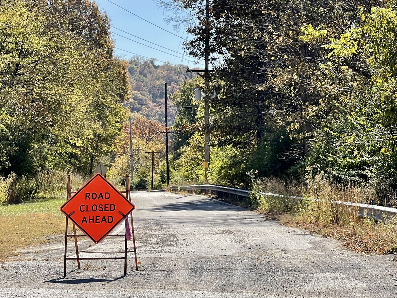 You Asked When — if ever — will Glenns Creek Road between Millville and the East-West Connector be reopened? News state-journal pic
