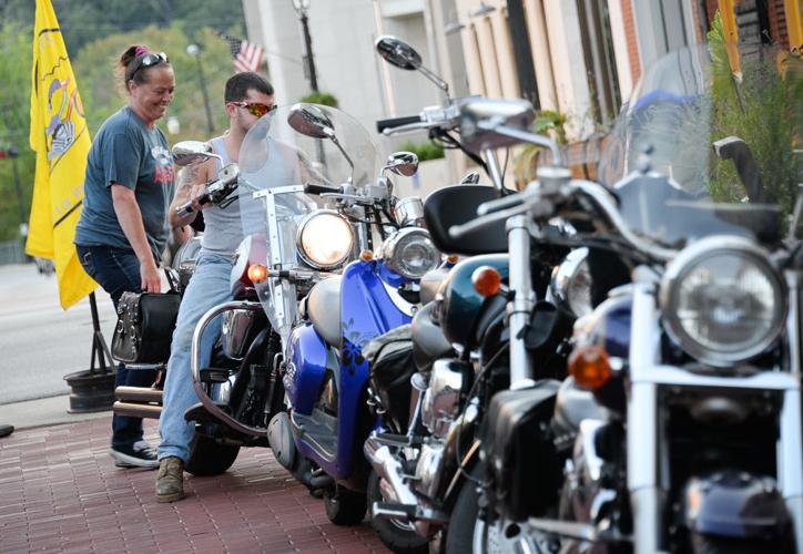 Easy riding on St Clair Street in downtown Frankfort Spectrum