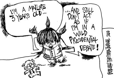 Cartoon 3 Year Olds Are More Mature Than Trump Biden Opinion State Journal Com
