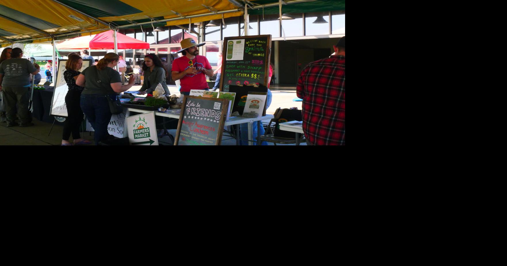 Farmers Market Booth Reforest Frankfort 2023