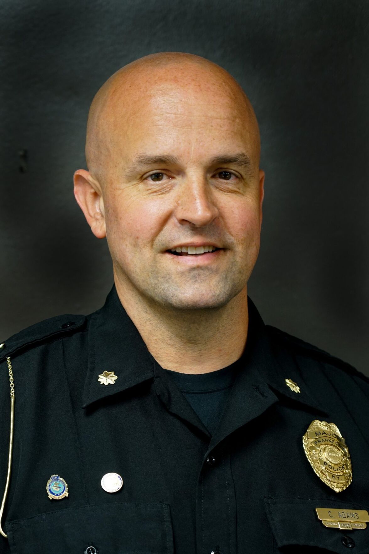 Frankfort Police Chief Charles "Chuck" Adams
