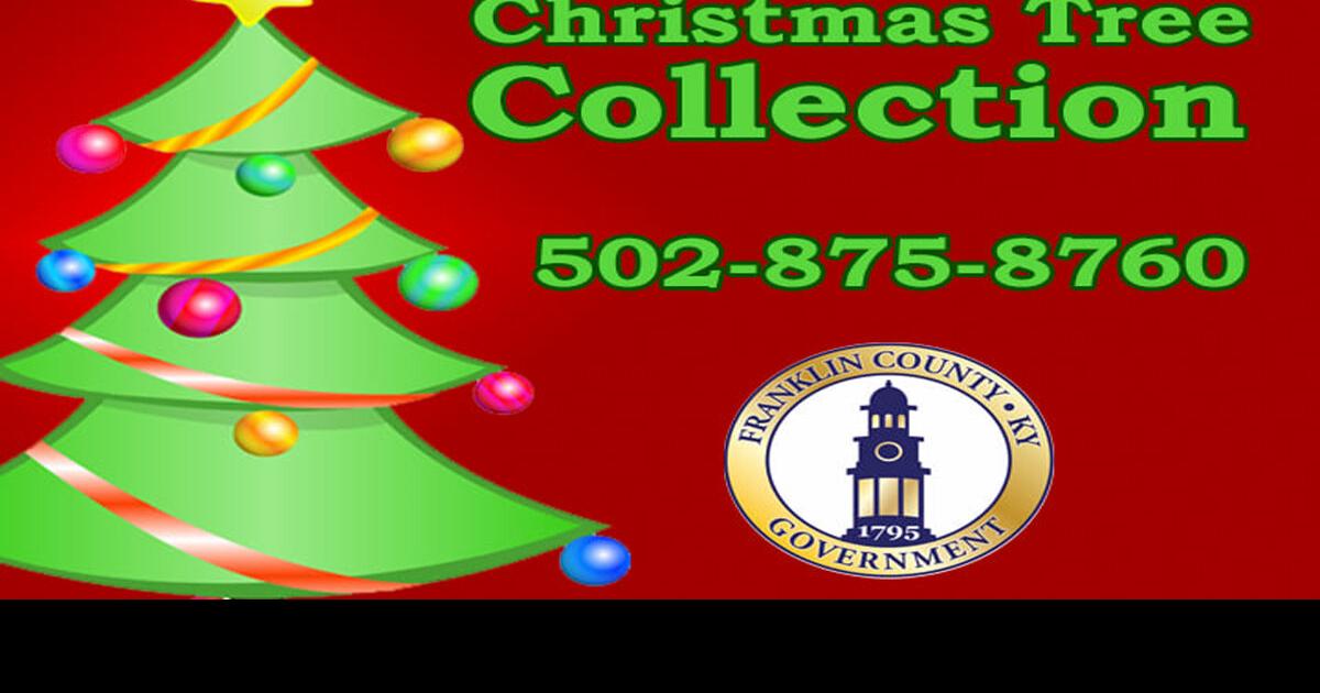 County starts Christmas tree pickup News