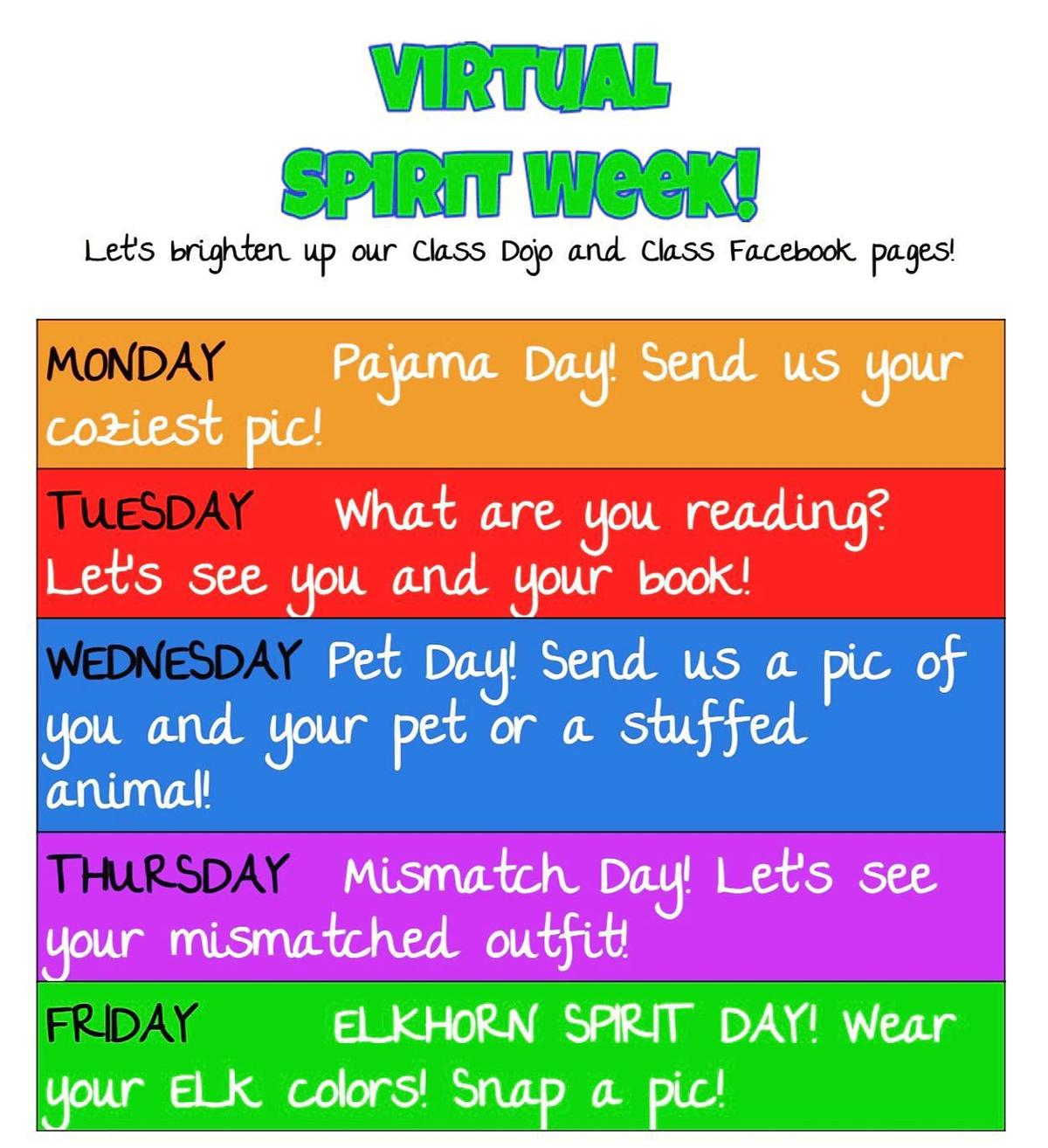 School District Gets Creative With Virtual Spirit Week Education State Journal Com