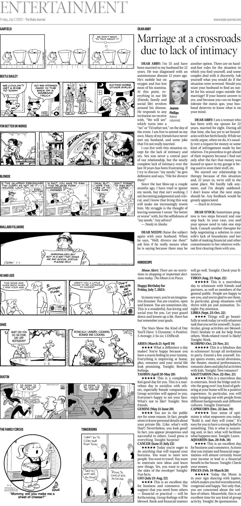 July 7 2023 Comics State journal july-7-2023-comics-state-journal